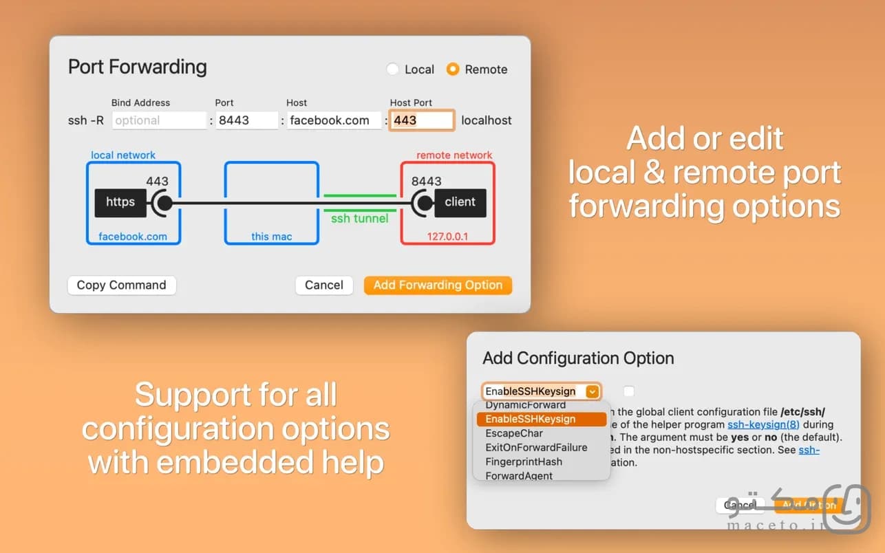 SSH Config Editor - تصویر 1