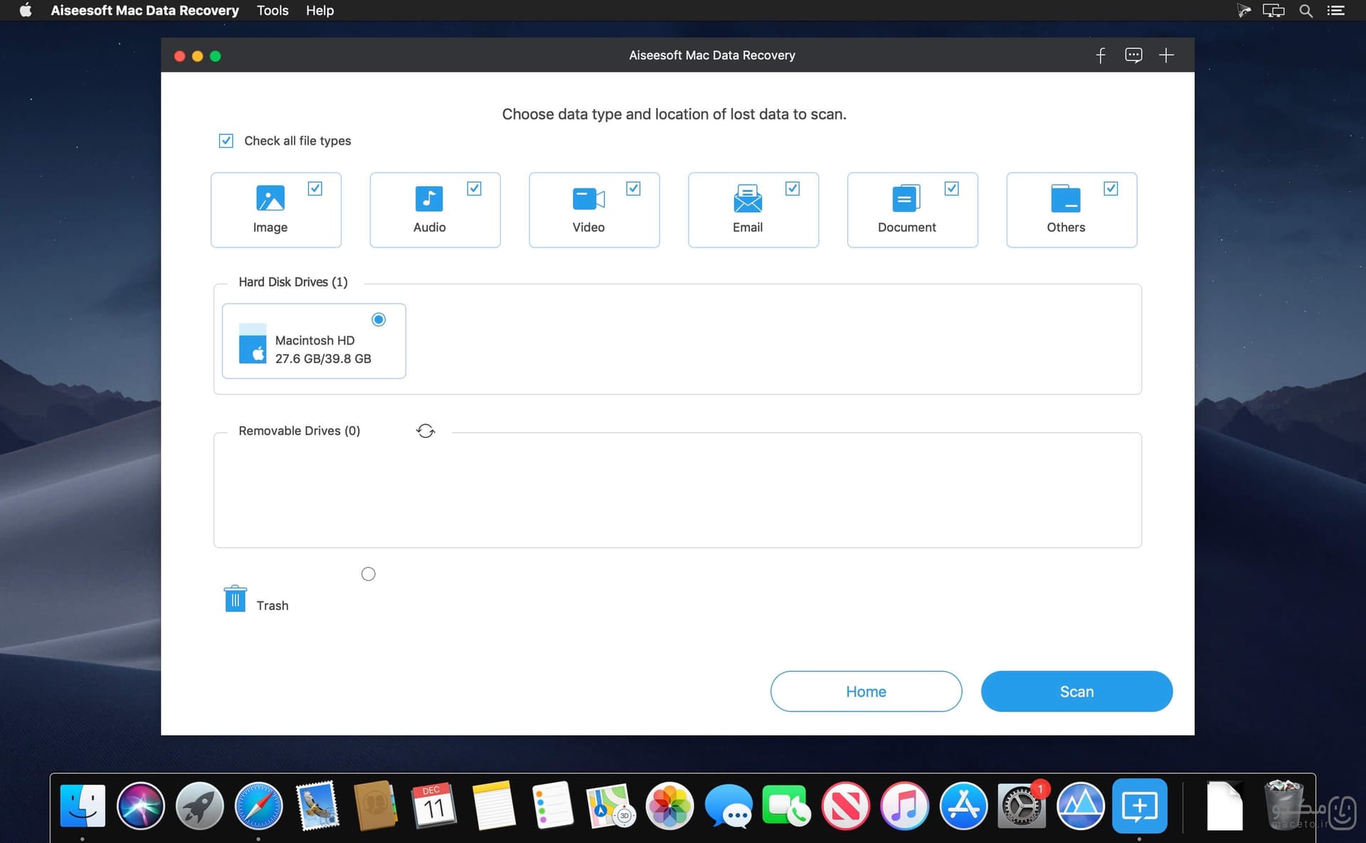 Aiseesoft Mac Data Recovery - تصویر 1