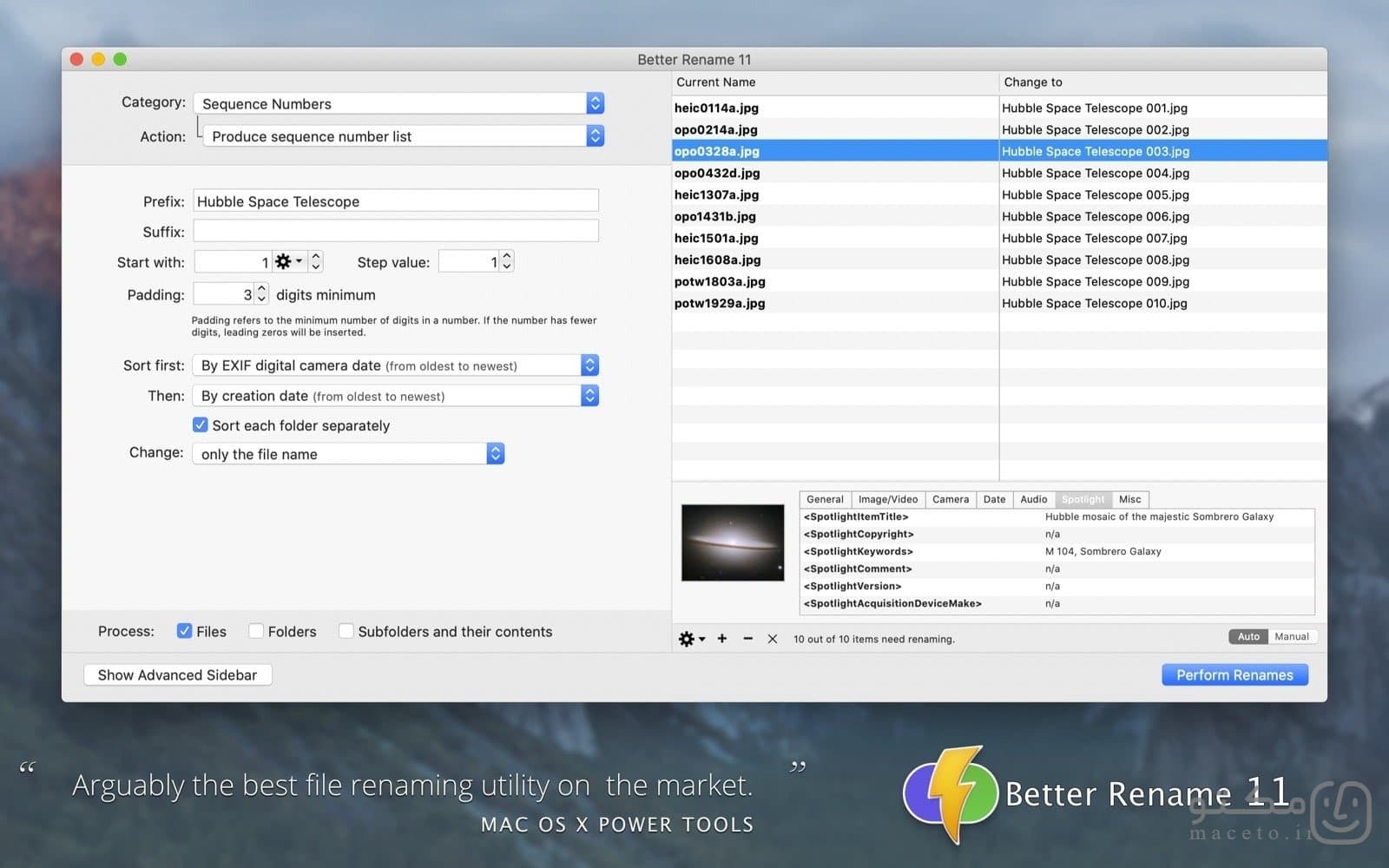 A Better Finder Rename - تصویر 1