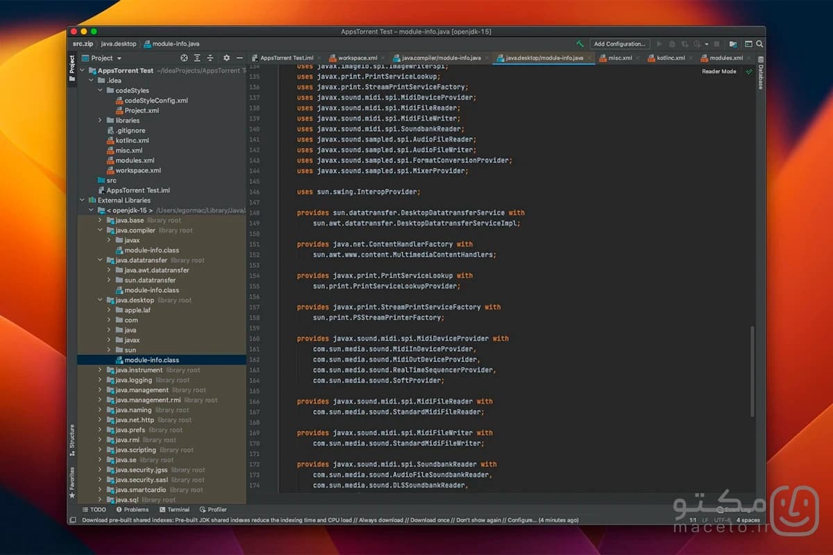 Intellij IDEA - تصویر 1