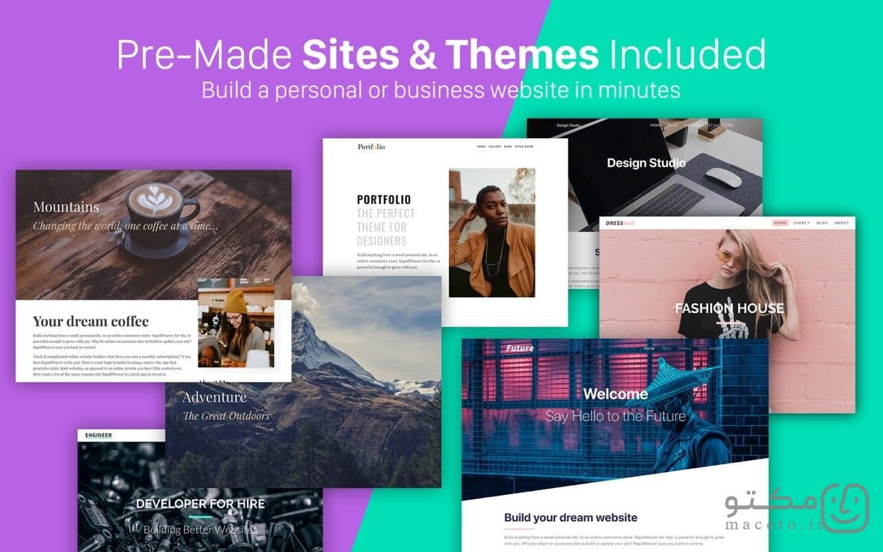 RapidWeaver 9 - تصویر 2