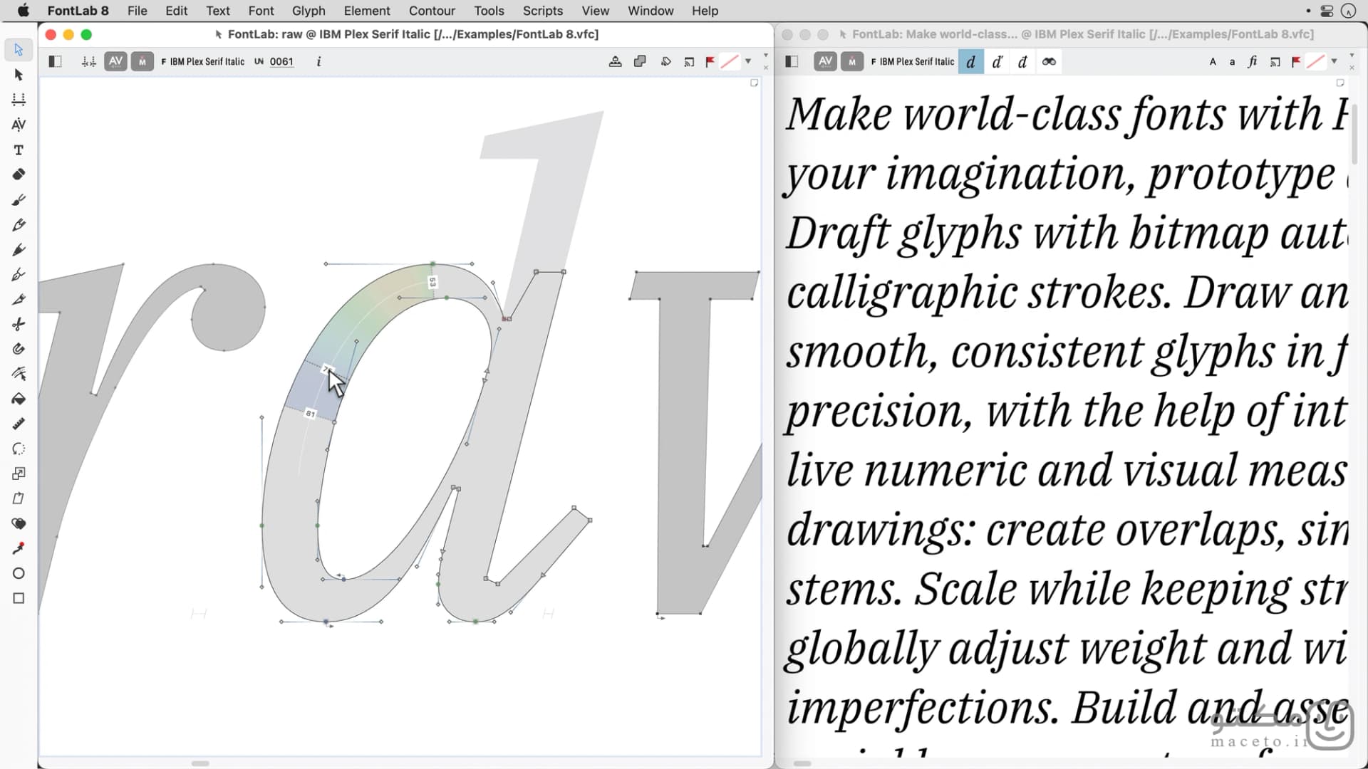 FontLab 8 - تصویر 1