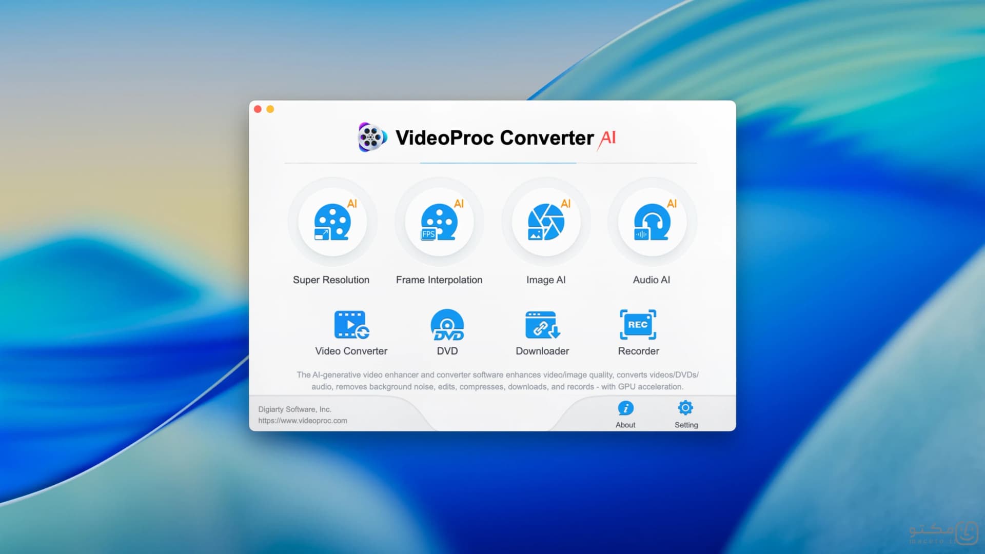 VideoProc Converter AI - تصویر 1