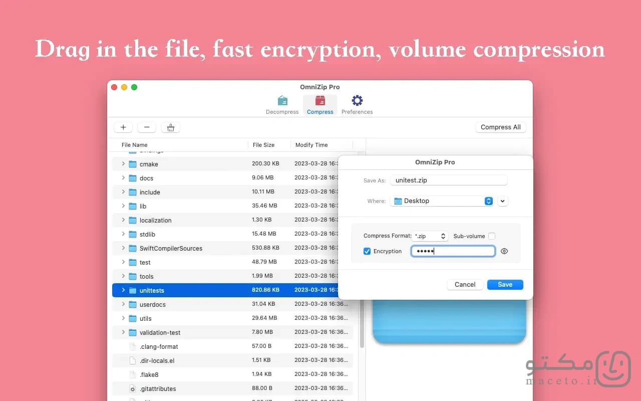 OmniZip - WinRAR Extractor - تصویر 1