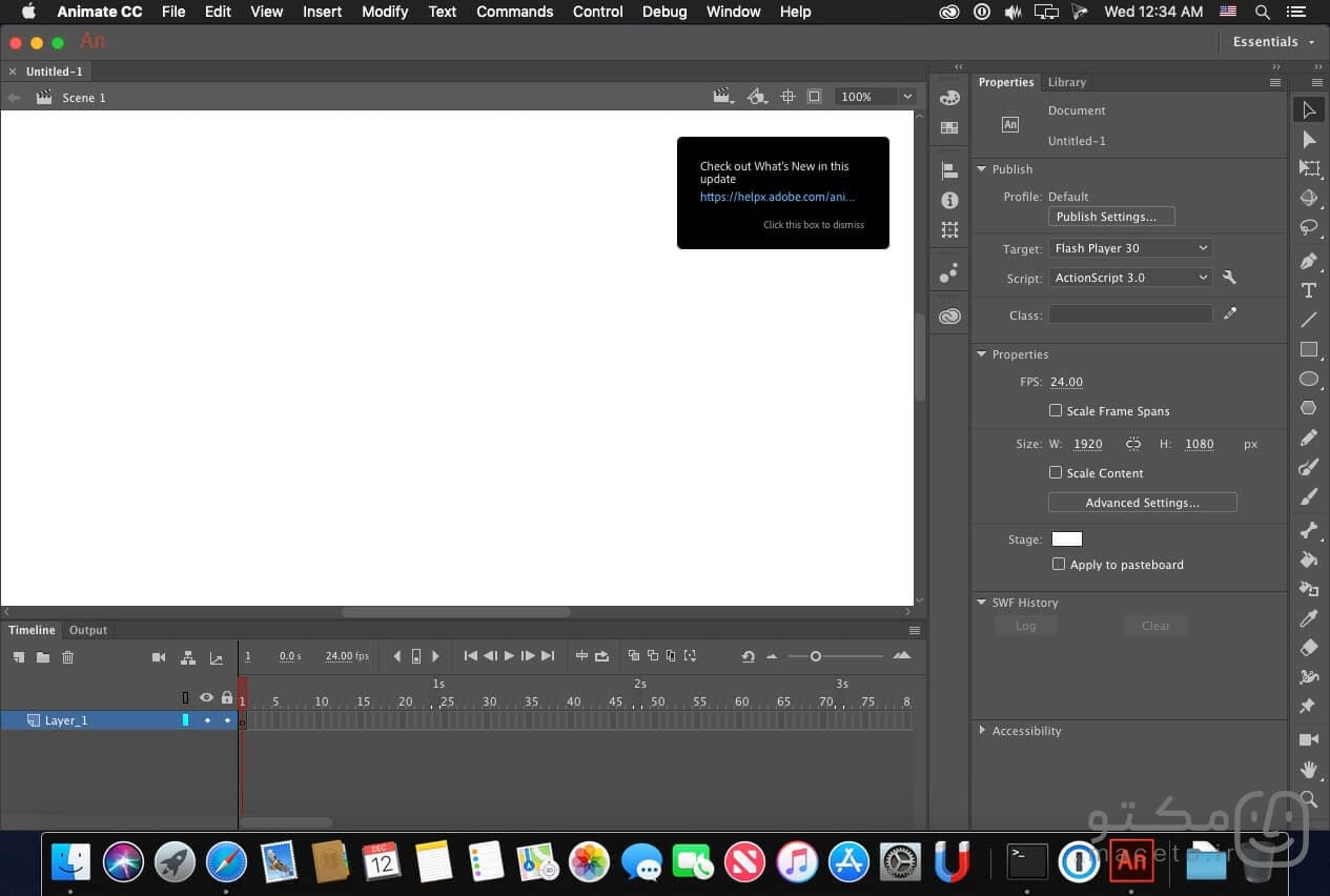 Adobe Animate 2024 - تصویر 2