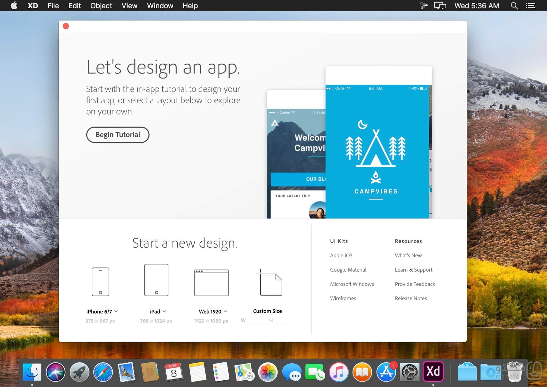 Adobe XD - تصویر 1
