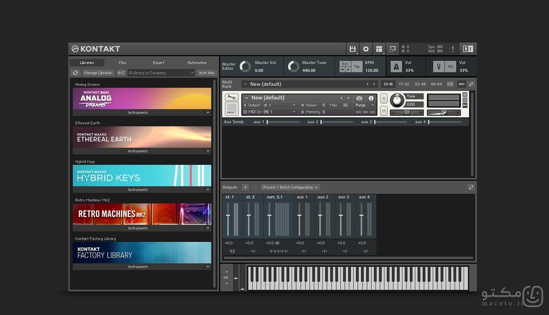 Native Instruments Kontakt 8 - تصویر 2